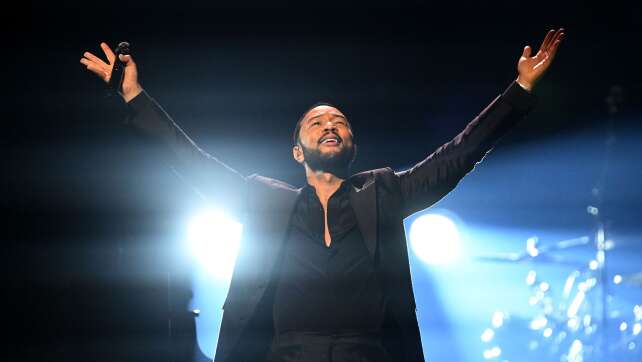 John Legend gibt Konzert vor nur 3.300 Fans