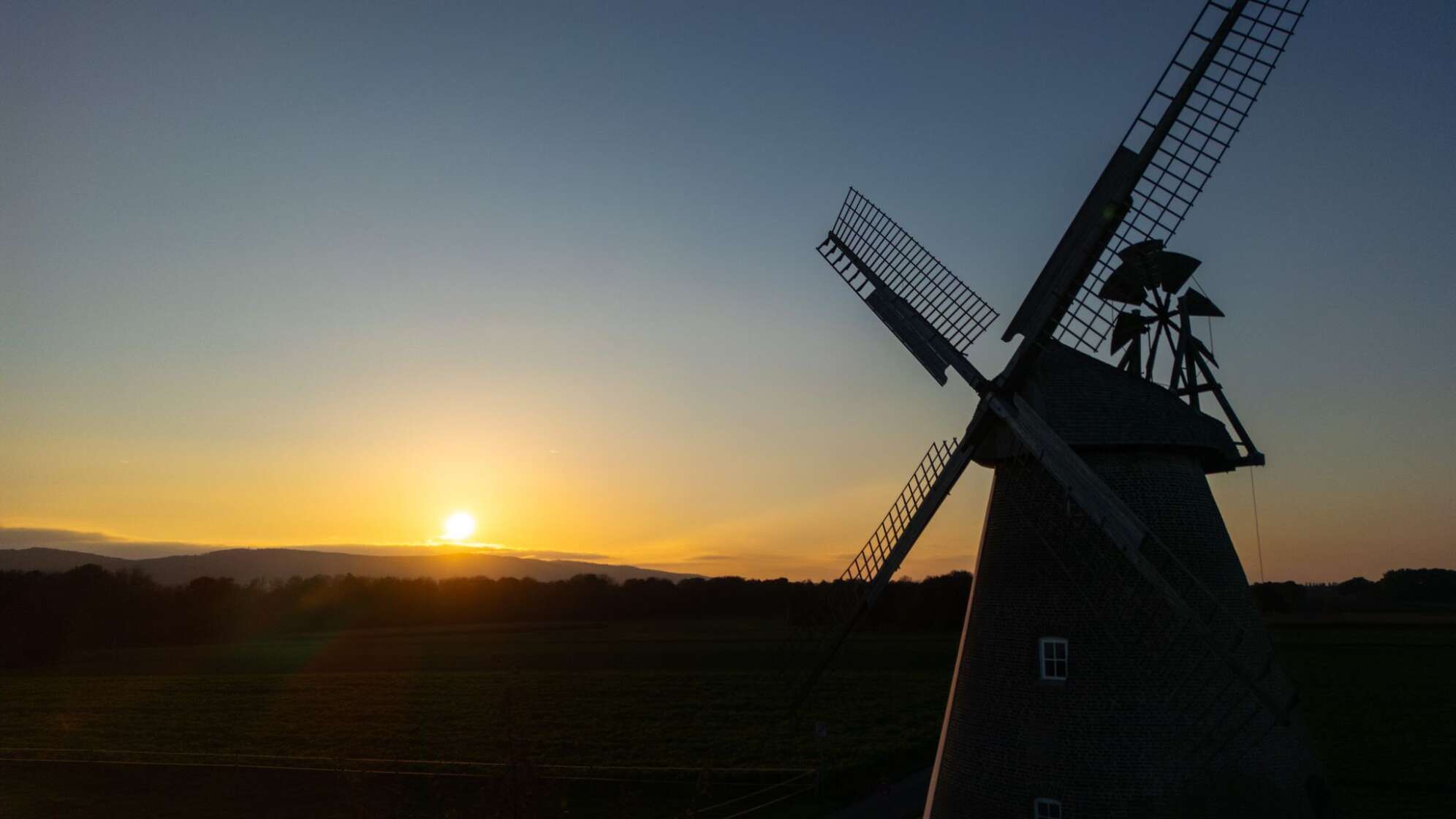 Sonnenuntergang in Ostwestfalen