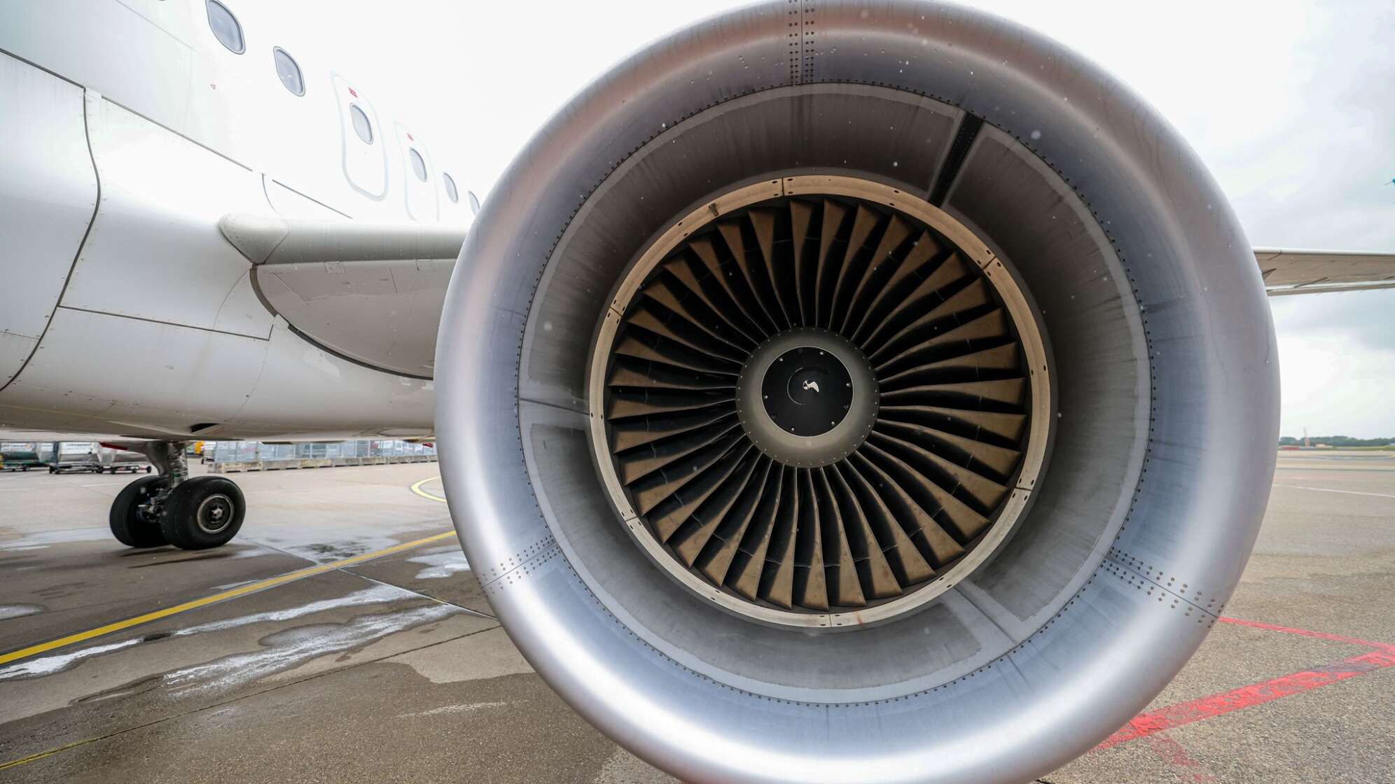 Turbine am Flugzeug