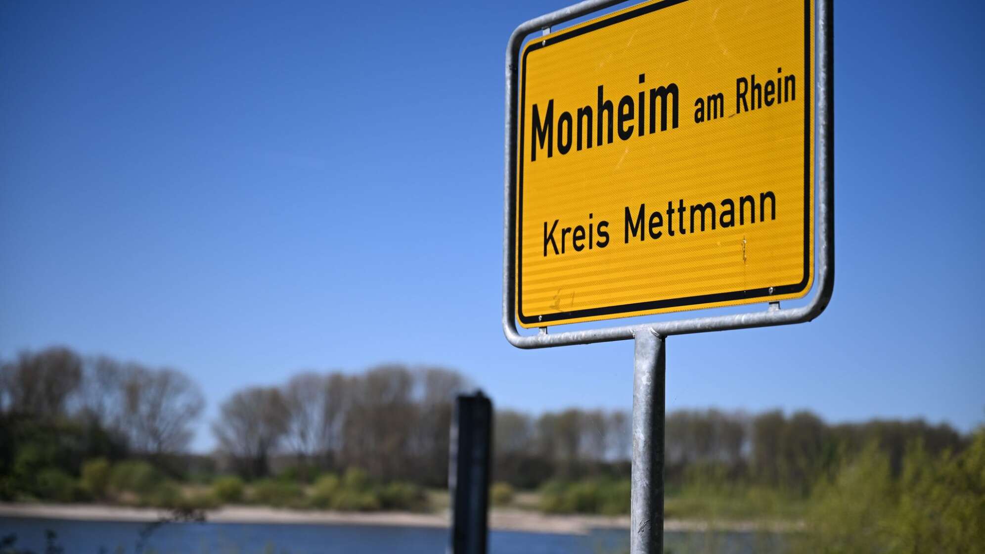 Monheim am Rhein - Ortsschild