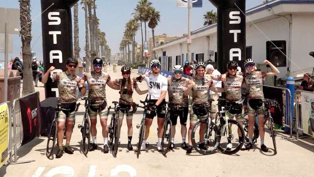 Influencer-Team um Joey Kelly bei Extrem-Radrennen durch USA