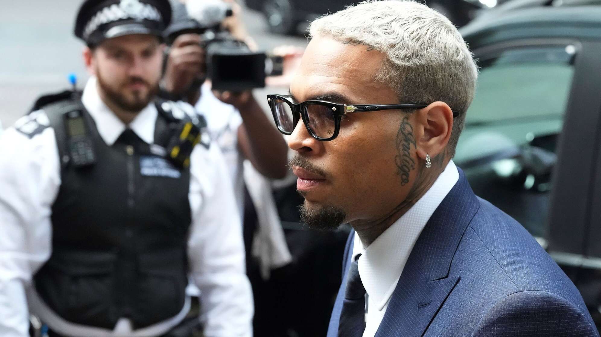 US-Sänger Chris Brown vor Gericht in London