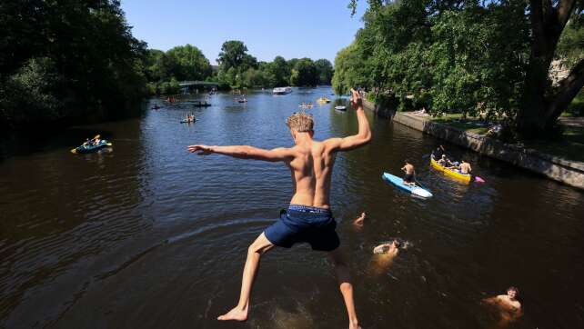 Höchste Temperatur des Tages in Baden-Württemberg gemessen