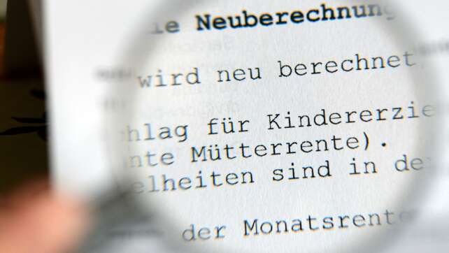 Erweiterte Mütterrente wird erst 2028 ausgezahlt