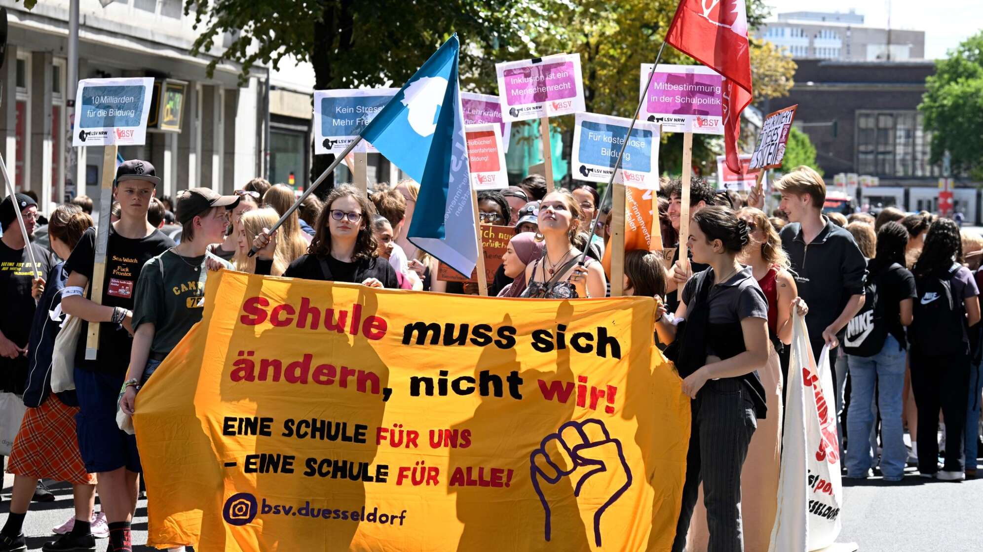 Schülerdemos in NRW