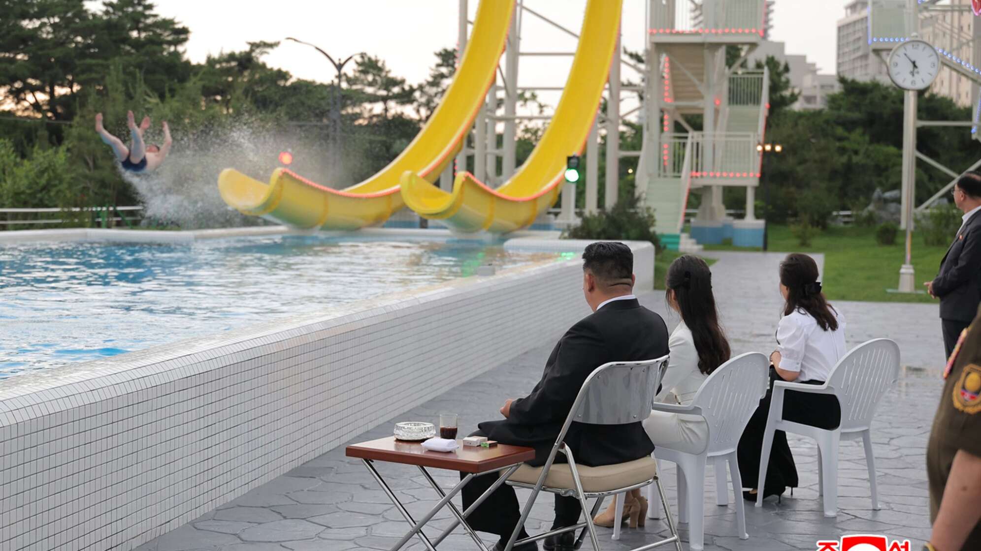 Machthaber Kim Jong Un eröffnet Touristengebiet Wonsan Kalma