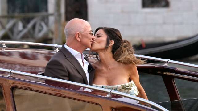Hitze-Alarm bei Bezos-Hochzeit
