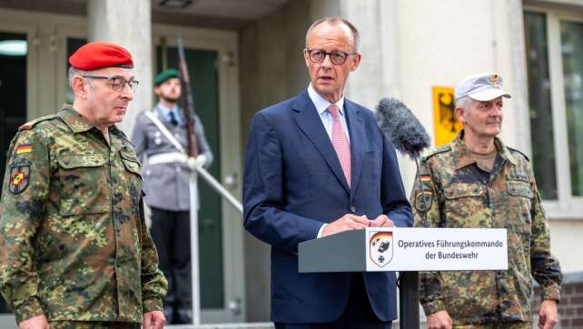 Merz: Sicherheit nicht als gegeben hinnehmen