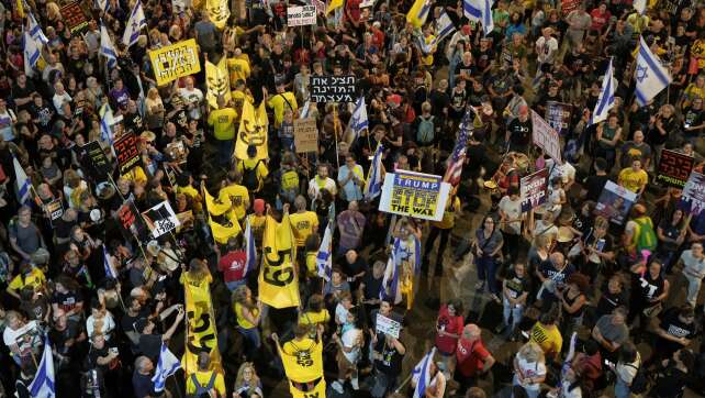 Demonstranten in Israel fordern Ende des Gaza-Kriegs