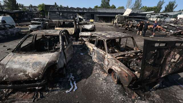 Ukraine meldet erneut massiven russischen Beschuss