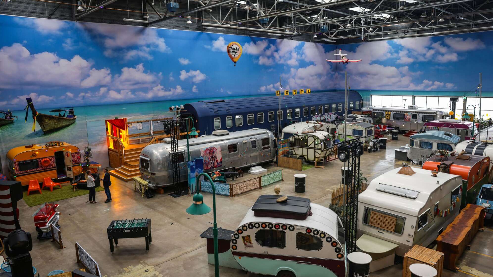 Indoor-Camping