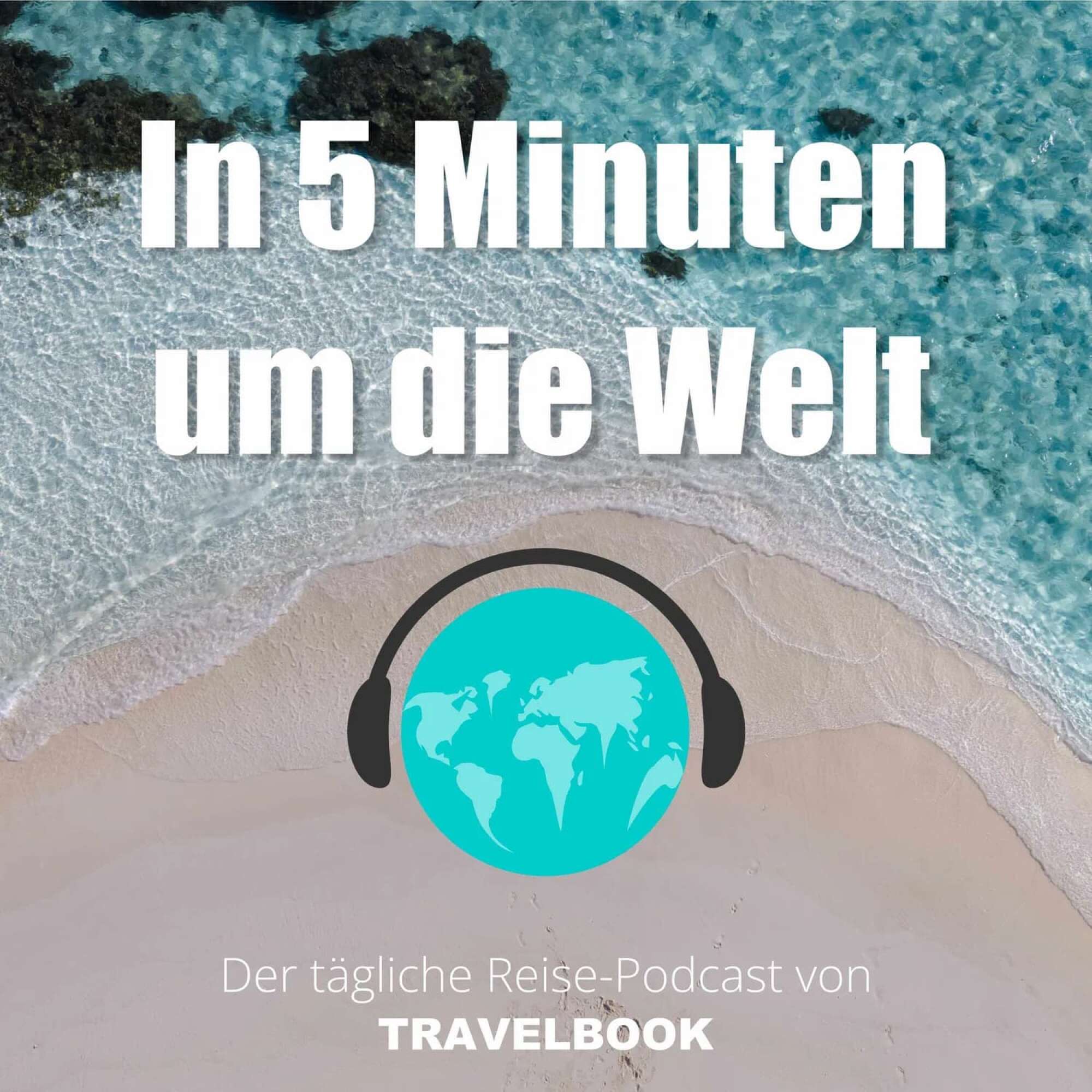 Podcast-Cover "In 5 Minuten um die Welt"