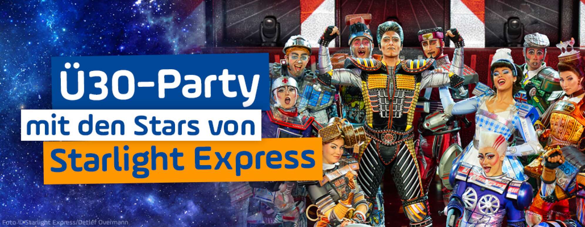 Starlight-Express Aktion-Visual