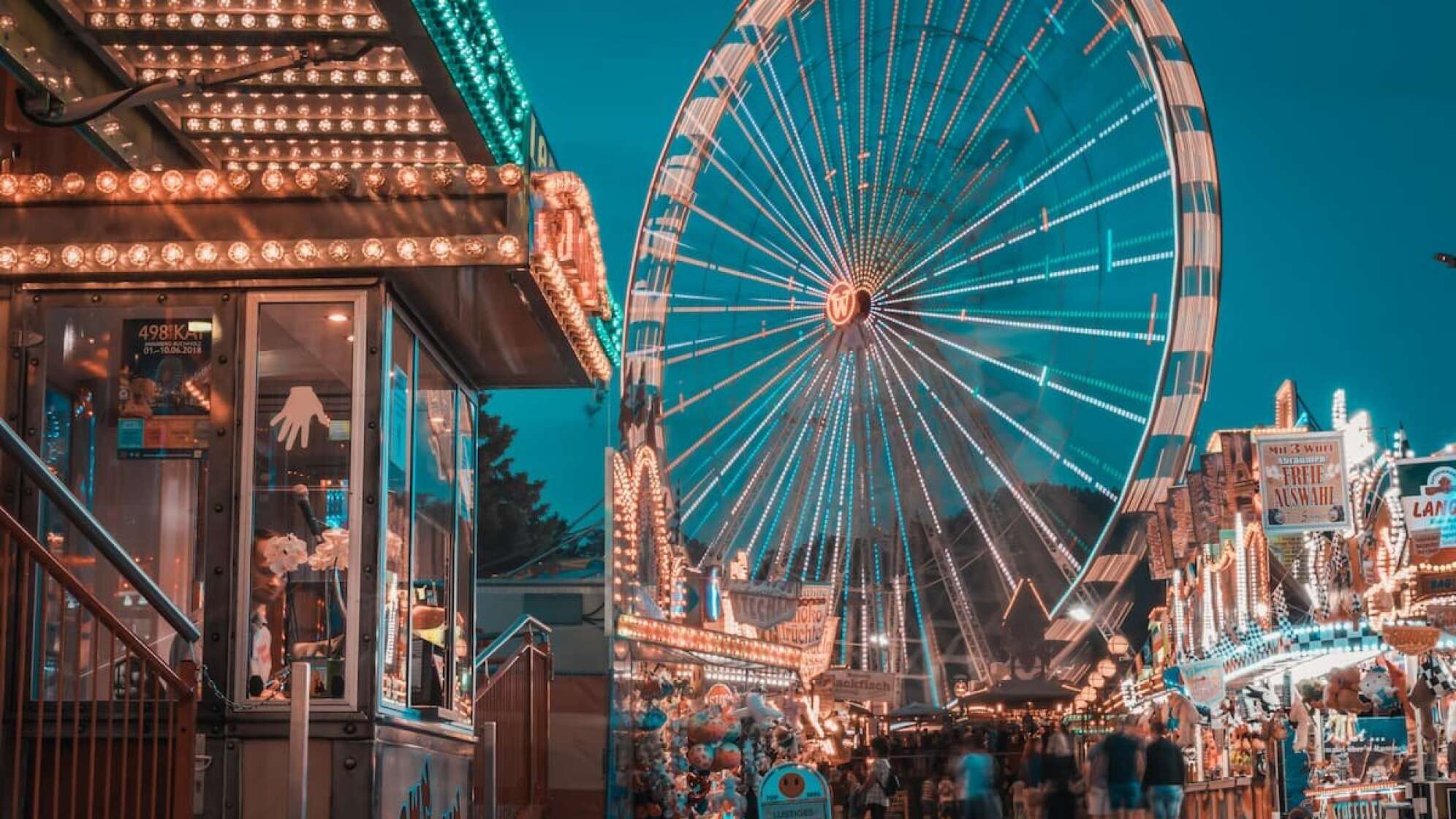 Riesenrad auf Kirmes