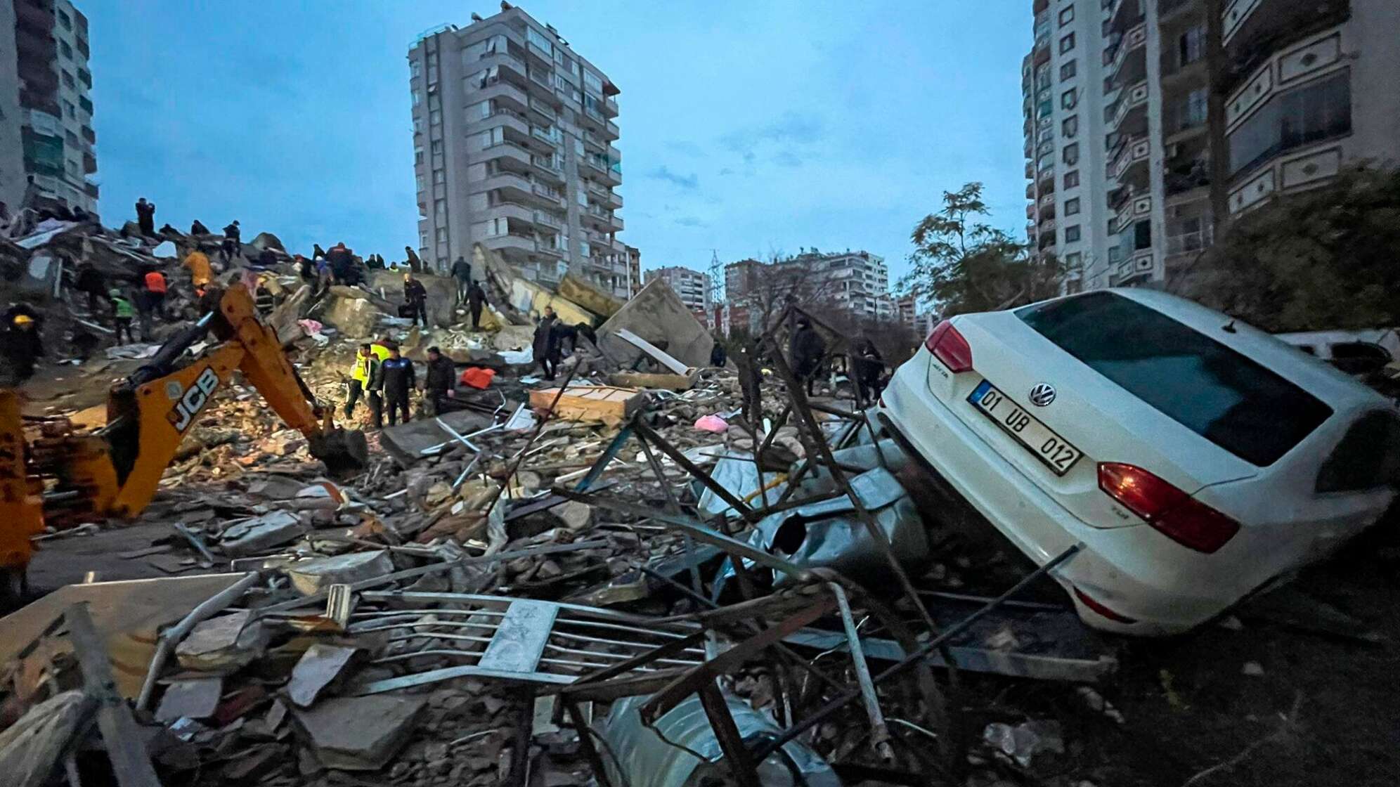 Schäden durch Erdbeben in der Türkei