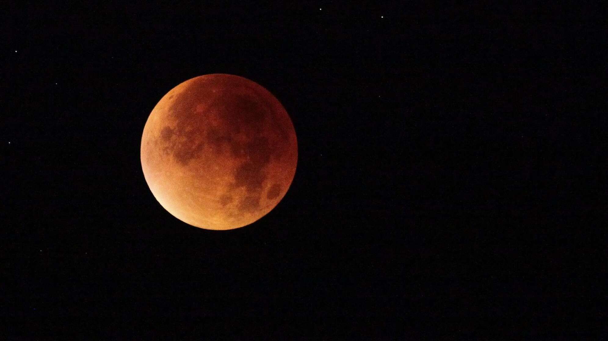 Mond am Himmel