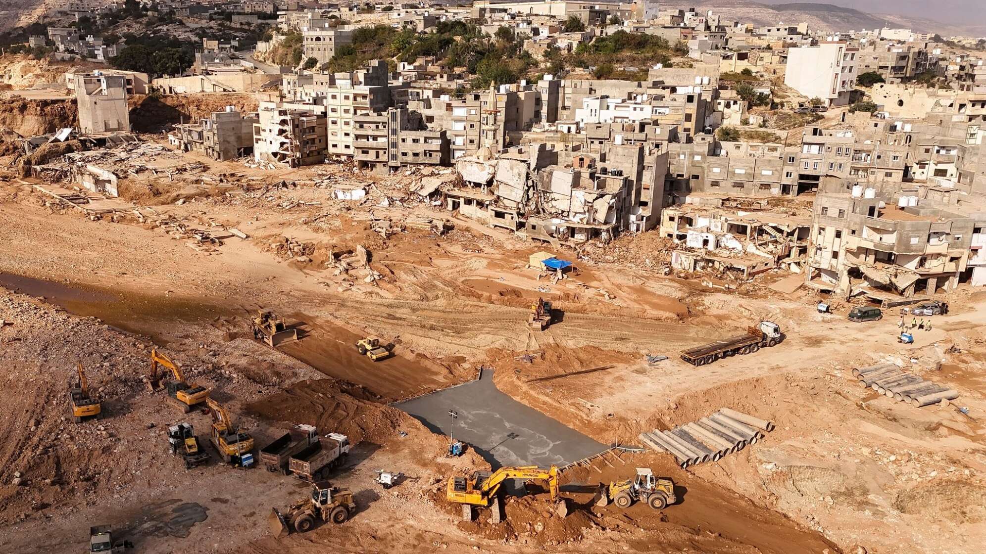 Überschwemmungen in Libyen