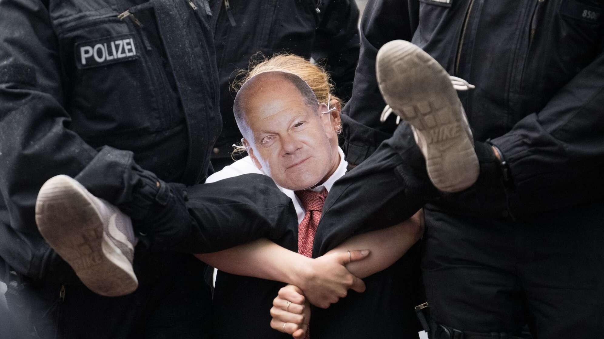 Protestaktion der Letzten Generation