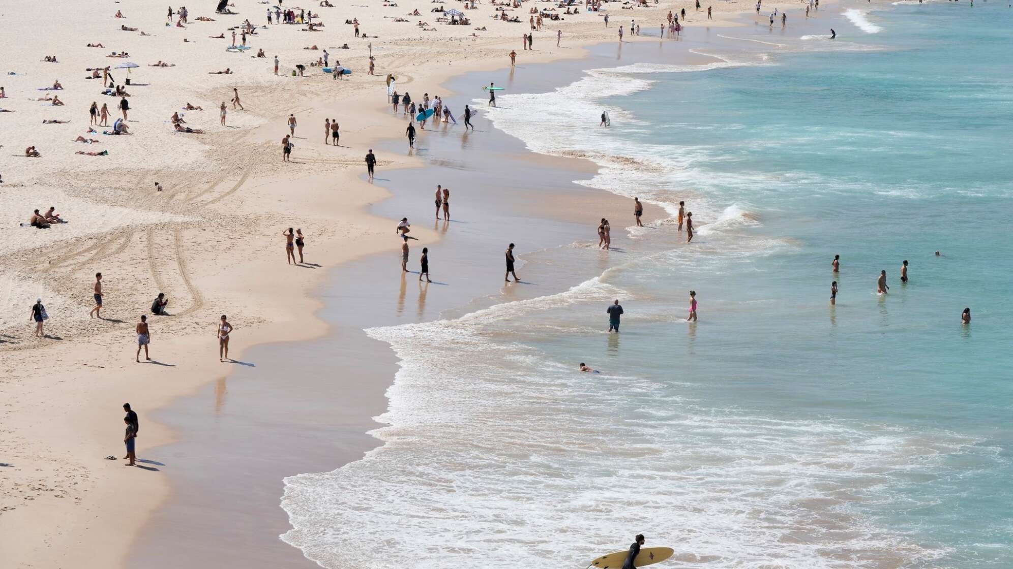 Warmes Wetter in Sydney