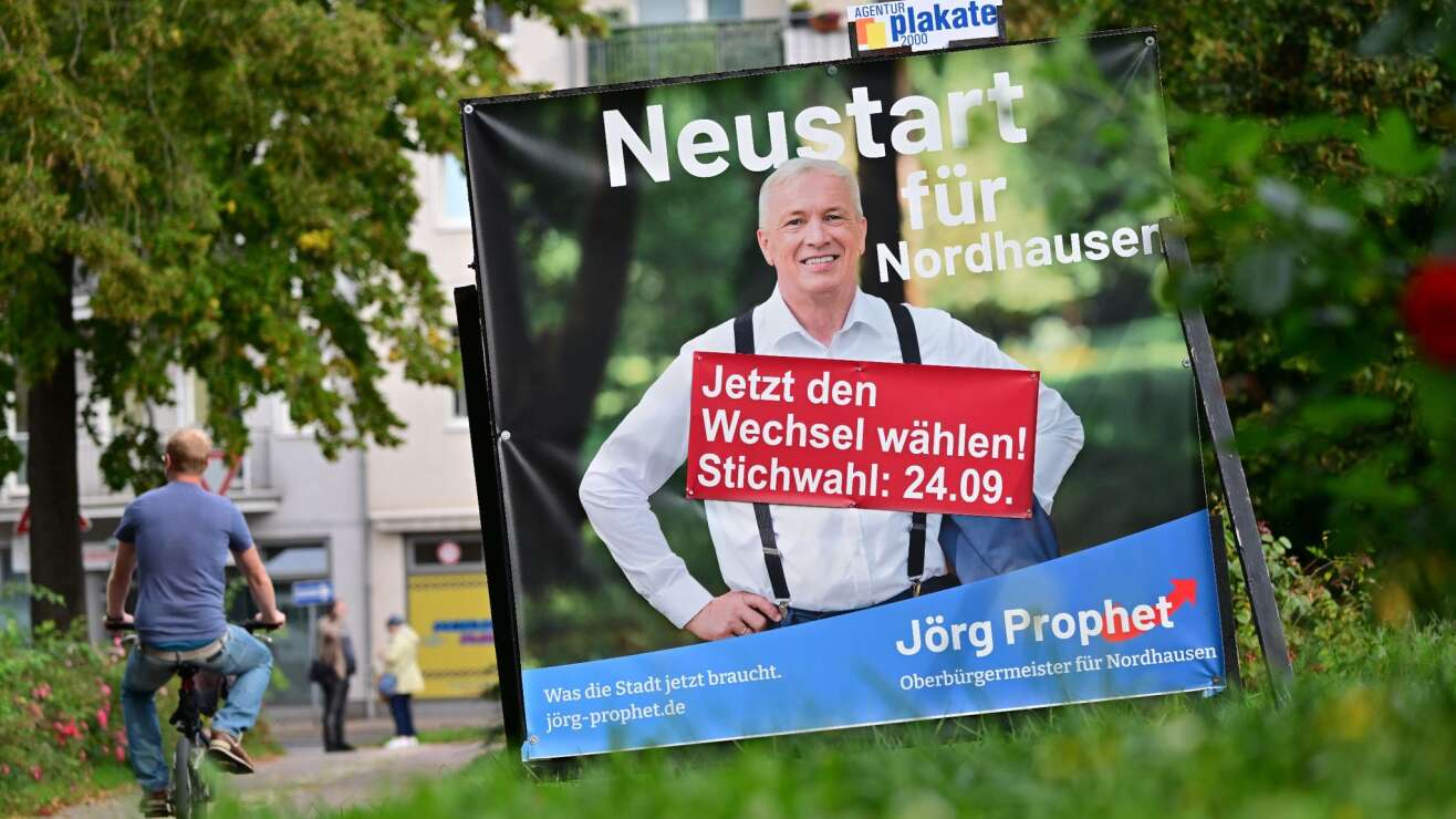 AfD will ins Rathaus: Oberbürgermeisterwahl in Nordhausen