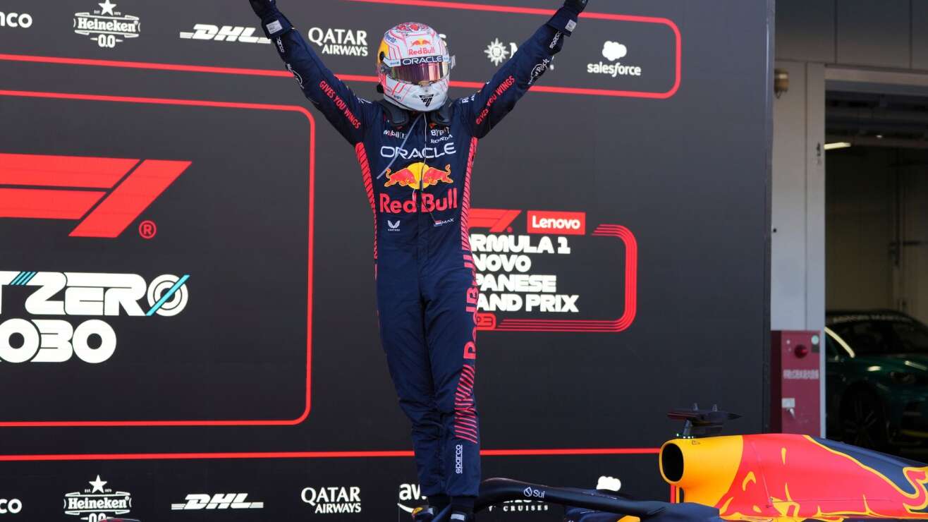 Verstappens Triumphfahrt in Suzuka
