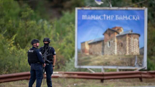 Kosovo-Polizei zerschlägt Kampftrupp im serbischen Norden