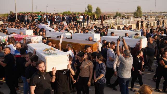 Etwa 100 Tote bei Hochzeitsfeier im Irak
