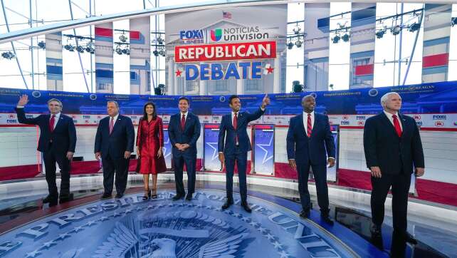 Trump-Verfolger mühen sich in TV-Debatte