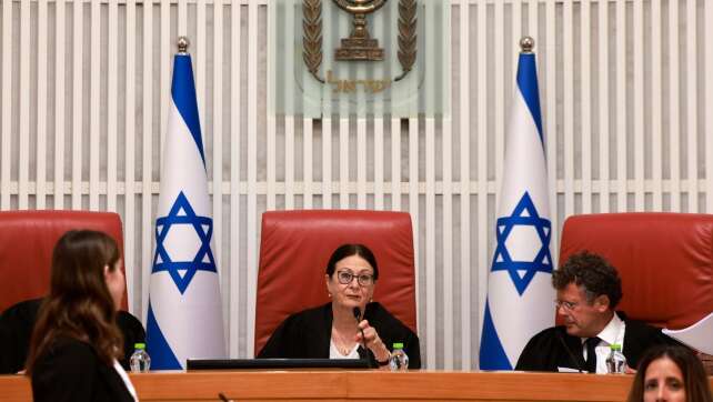 Amtsenthebungsgesetz: Israels Oberstes Gericht berät erneut
