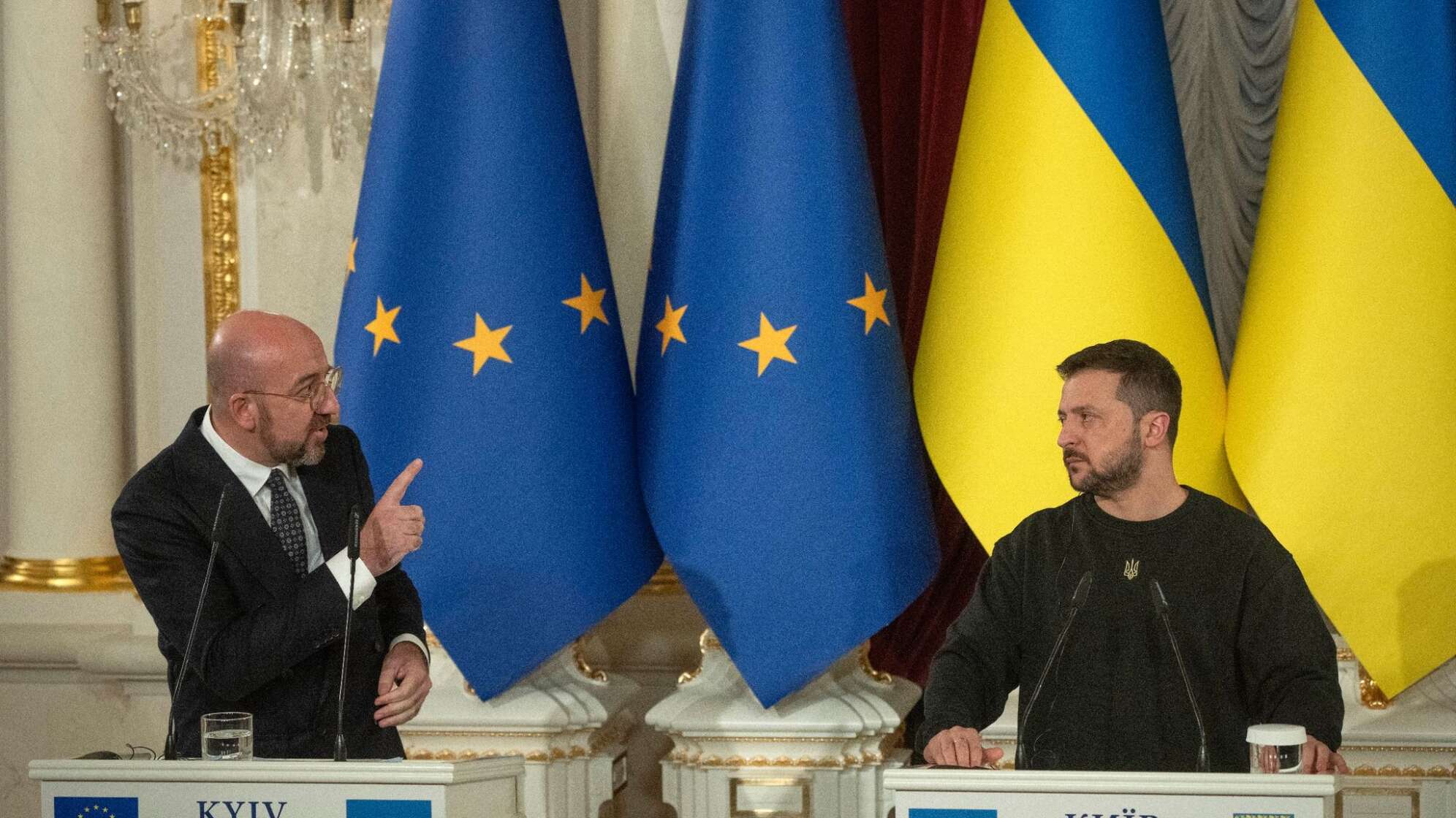 Charles Michel in der Ukraine