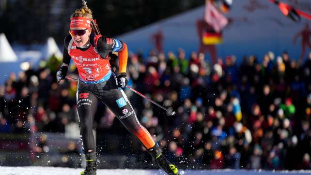 Wiesersarter rettet Not-Staffel - Podestplatz für Biathleten