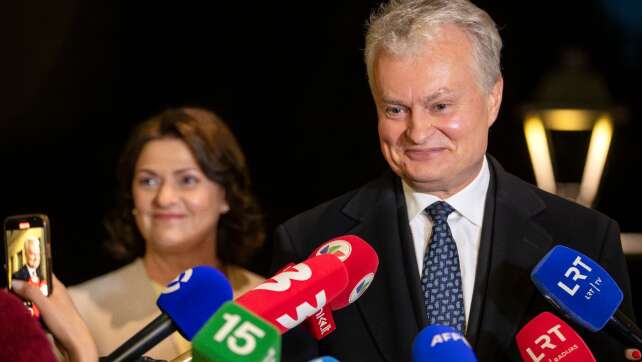 Litauen steht Stichwahl ums Präsidentenamt bevor