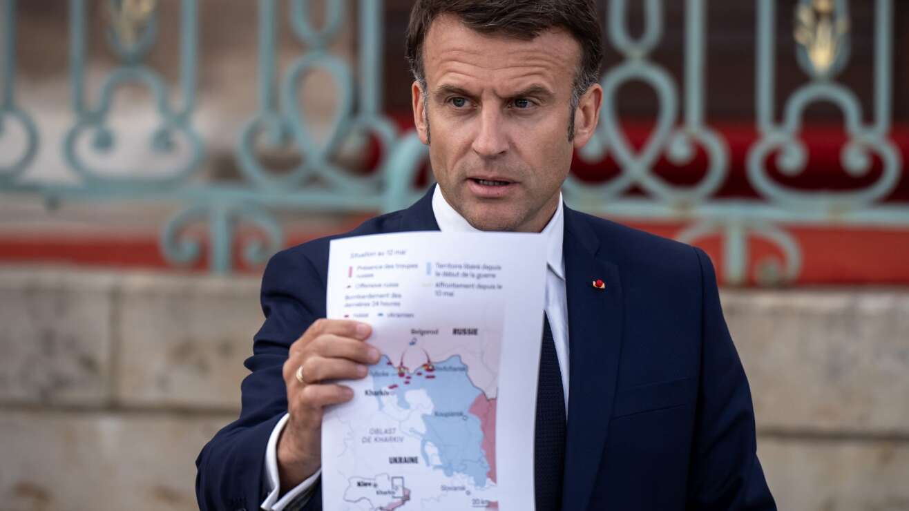 Macron befürwortet Einsatz westlicher Waffen gegen Russland
