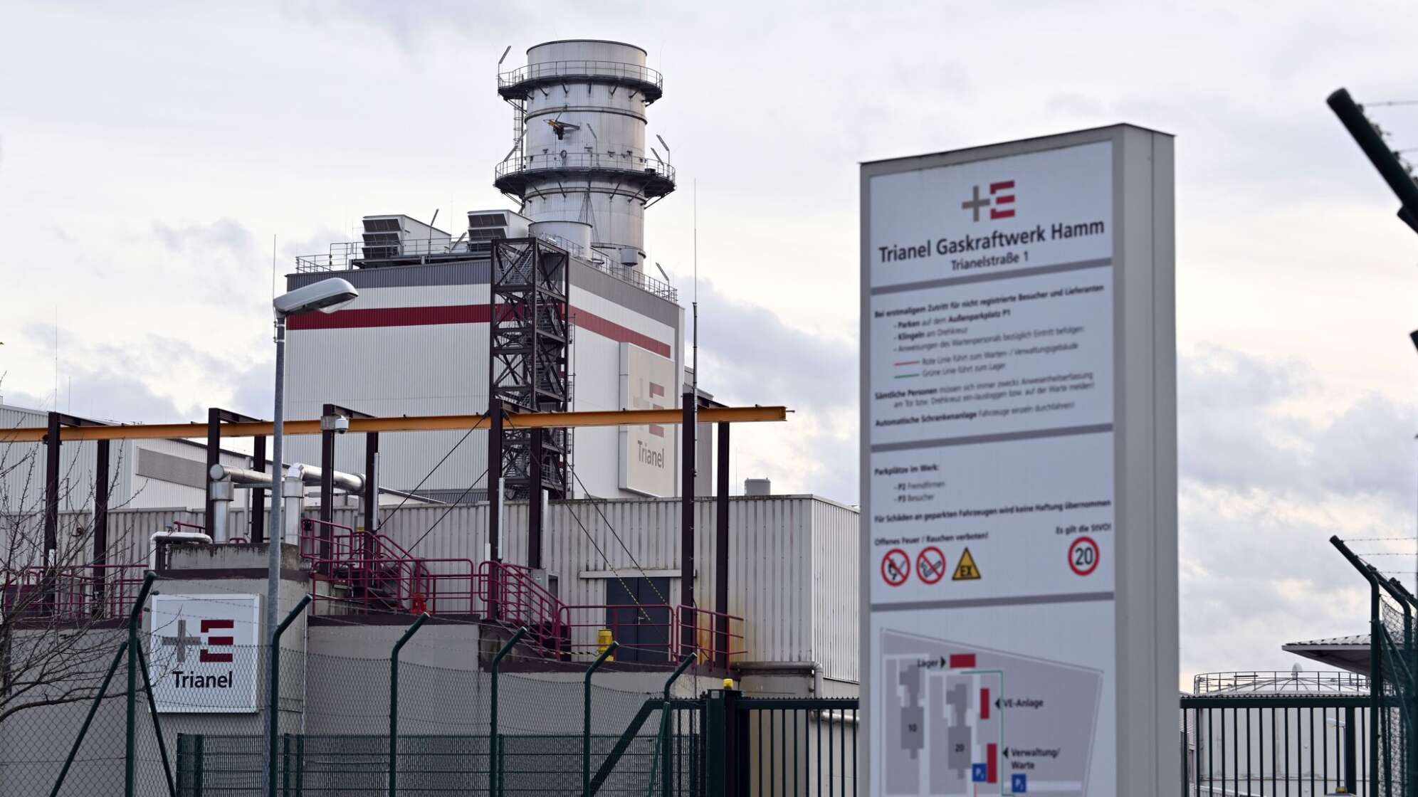 Trianel Gaskraftwerk in Hamm