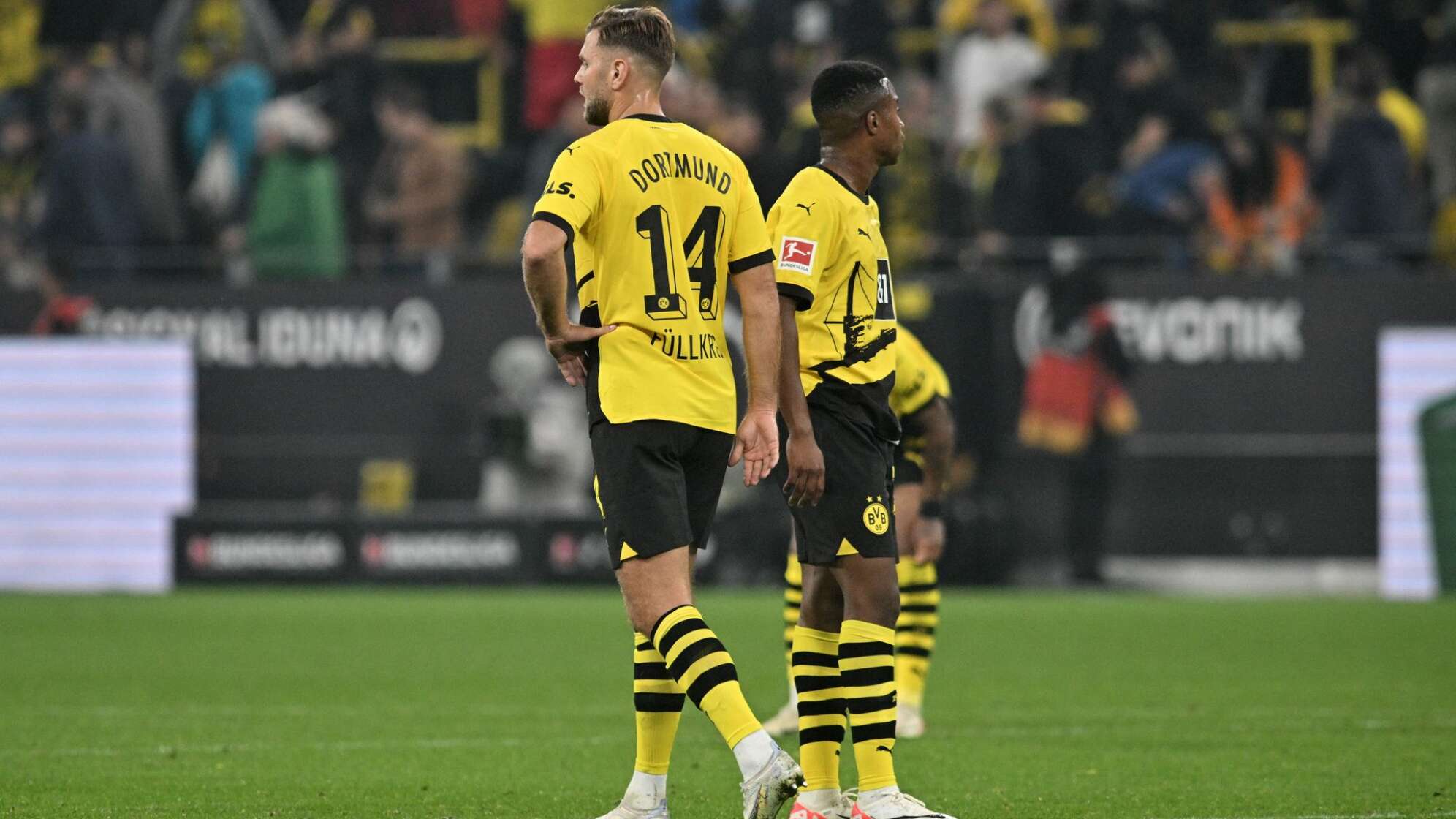 Niclas Füllkrug und Youssoufa Moukoko