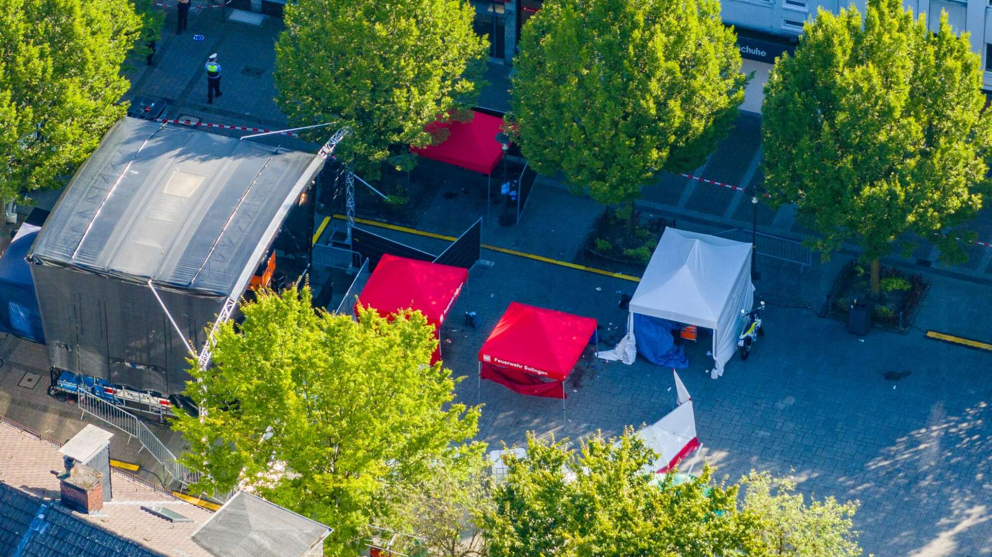 Nach der Messerattacke auf dem Solinger Stadtfest