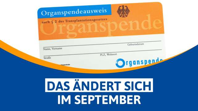 Organspende, Abgasnormen & Heizungsförderung: Änderungen im September 2024 in NRW