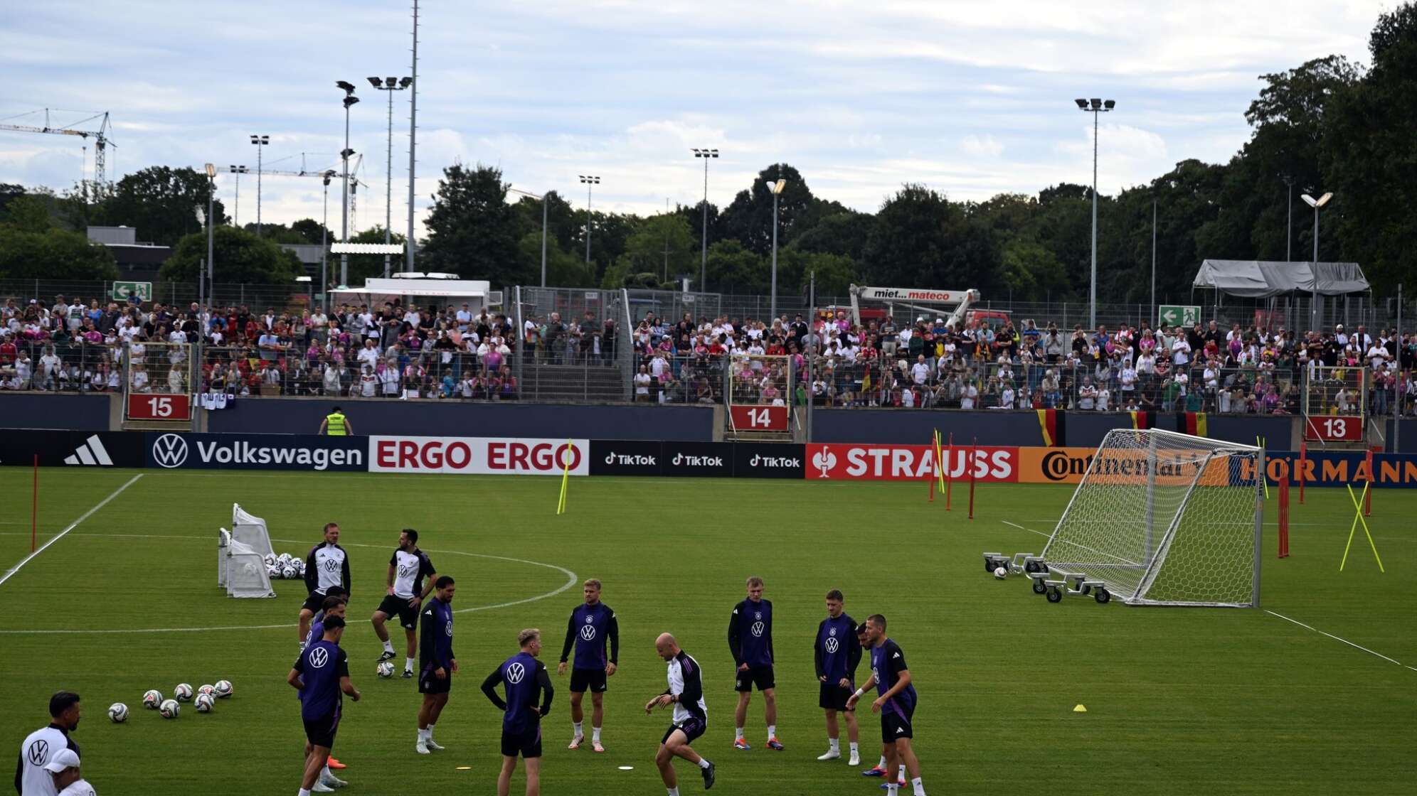 Öffentliches Training Nationalmannschaft