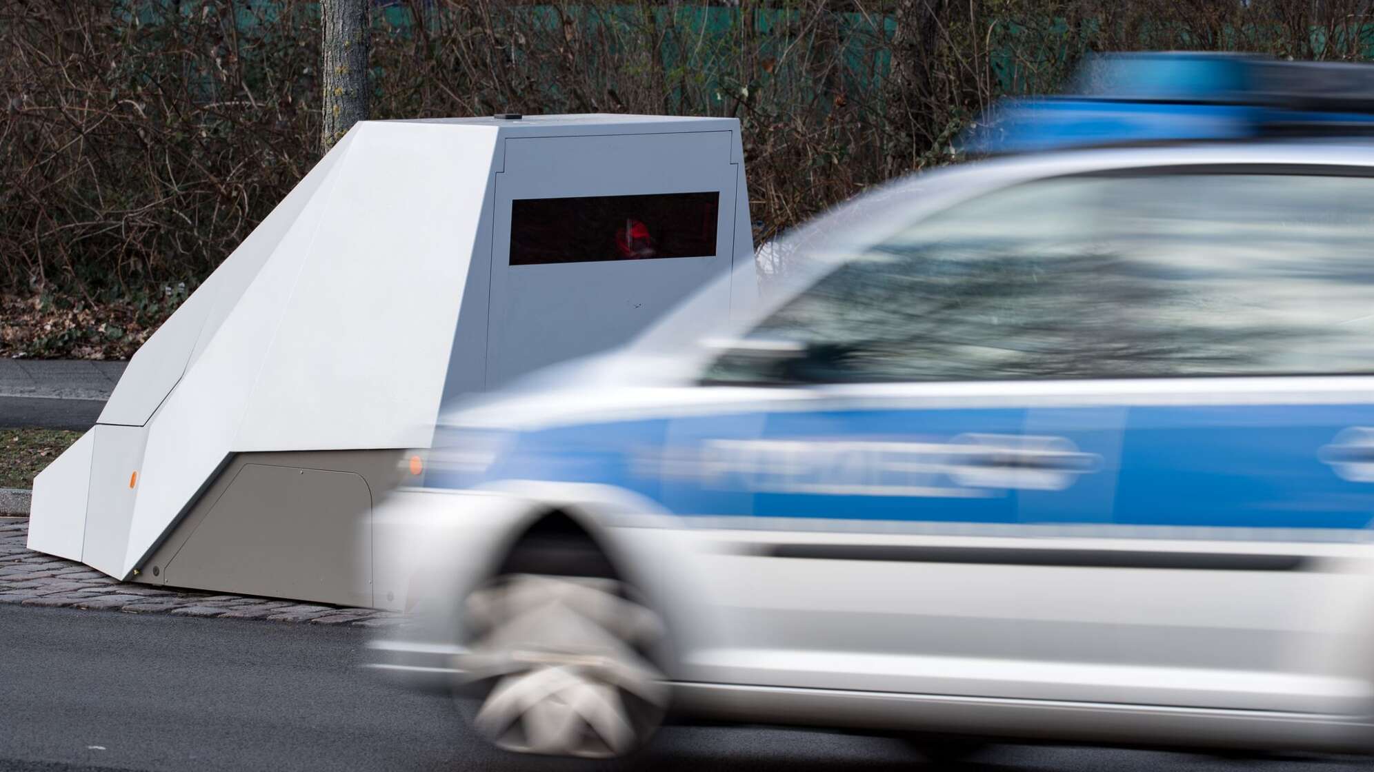 Mobiler Blitzwagen