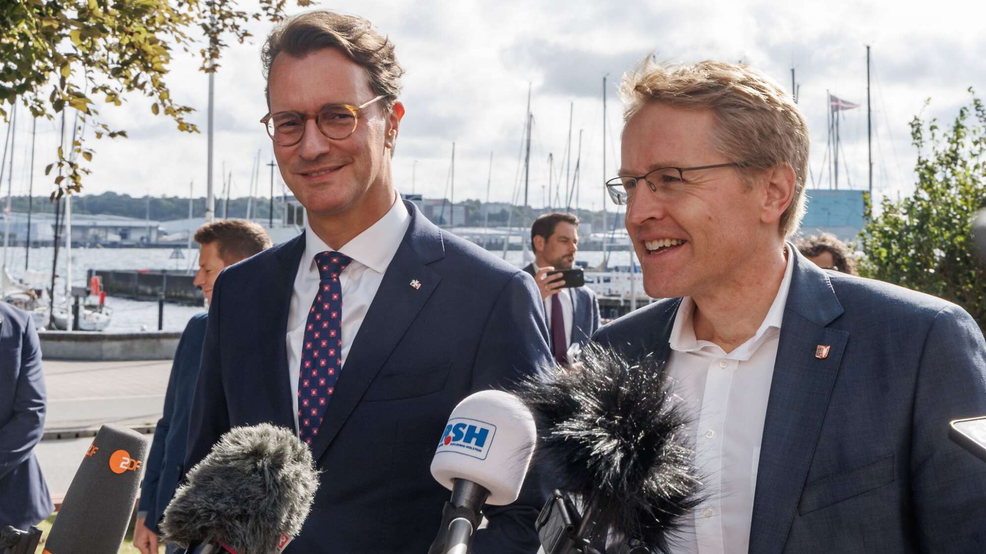 Gemeinsame Kabinettssitzung von SH und NRW