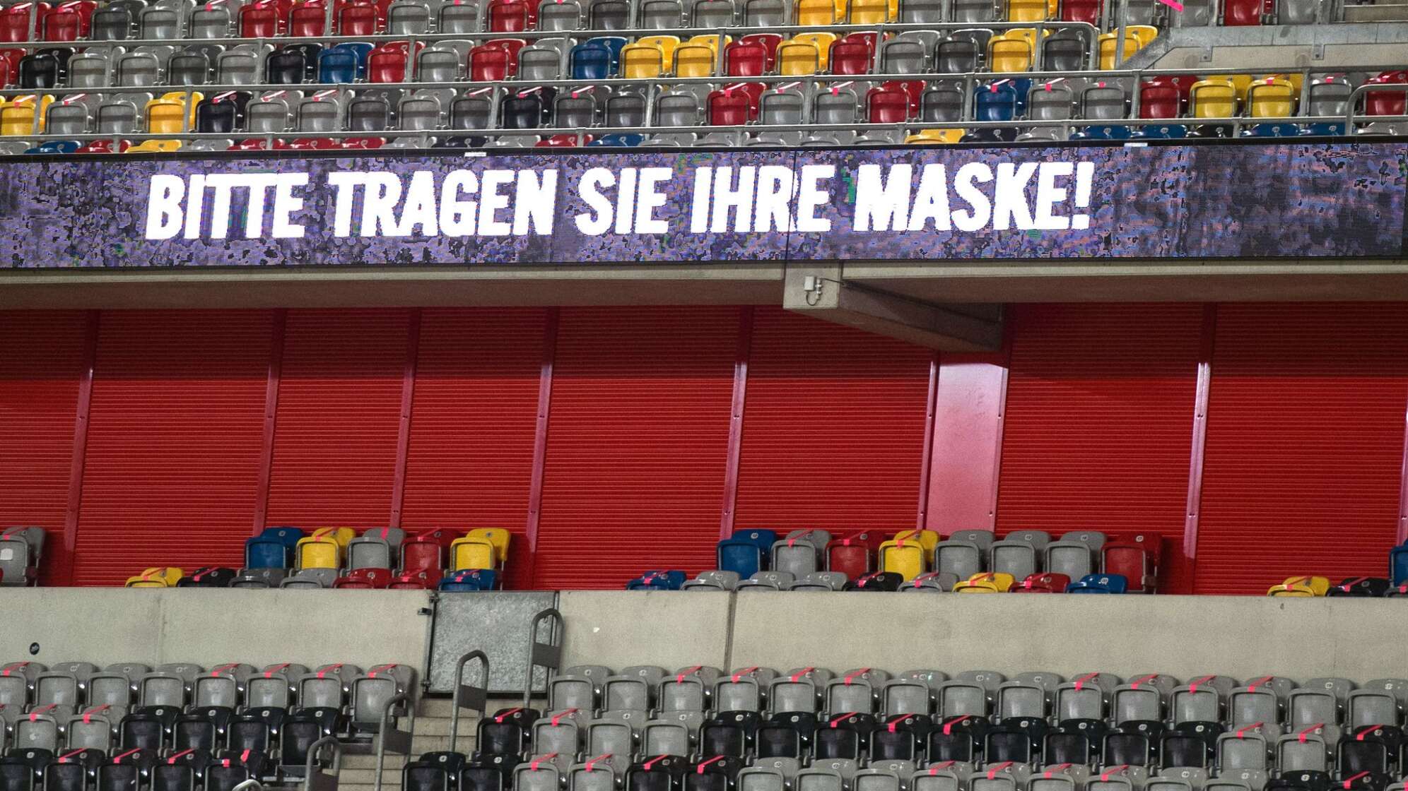 Das Düsseldorfer Stadion während der Pandemie