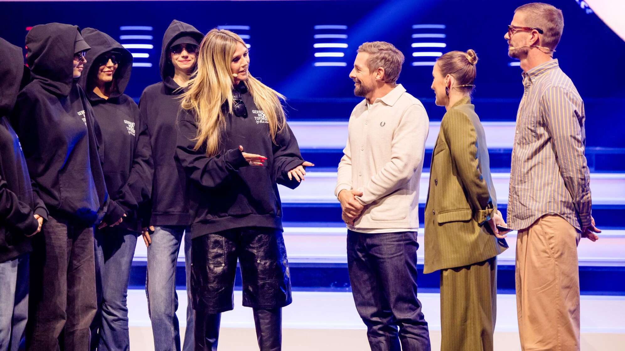 Heidi Klum bei "Das Duell um die Welt"