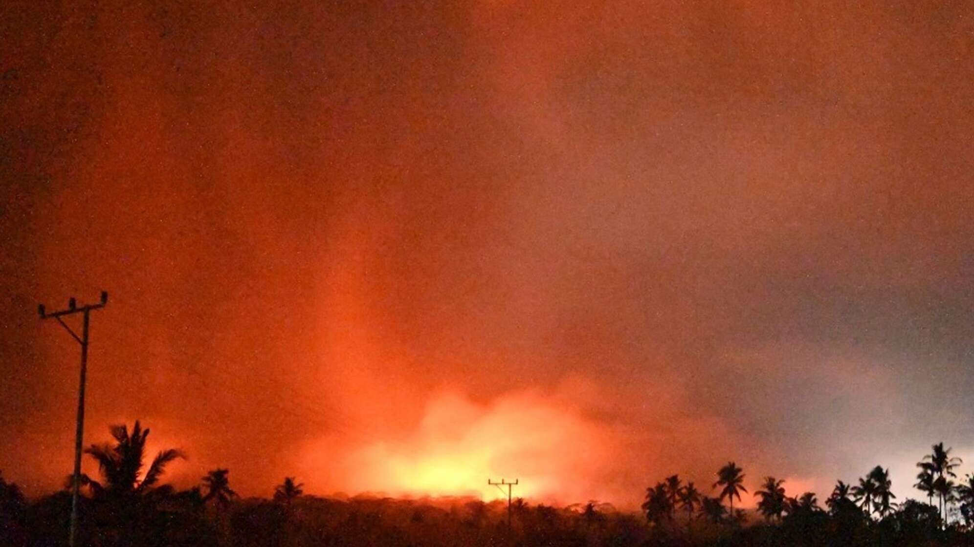 Vulkanausbruch in Indonesien