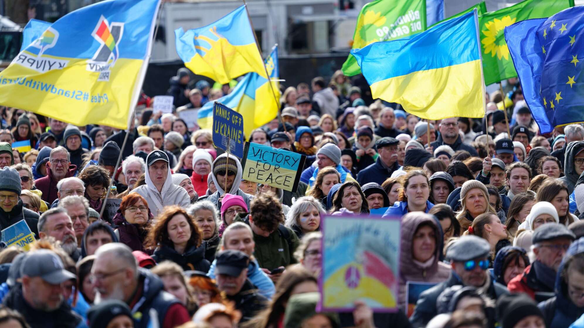 Ukraine-Demo in Köln