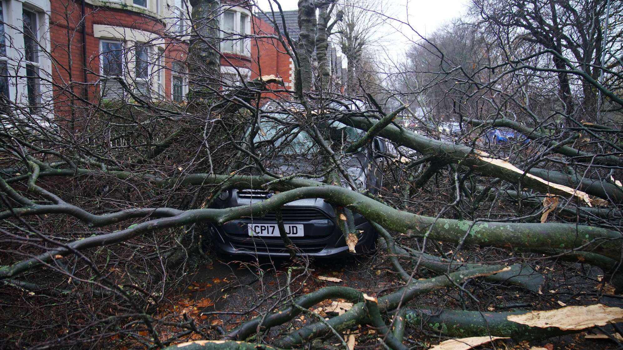 Sturm "Darragh" in Großbritannien